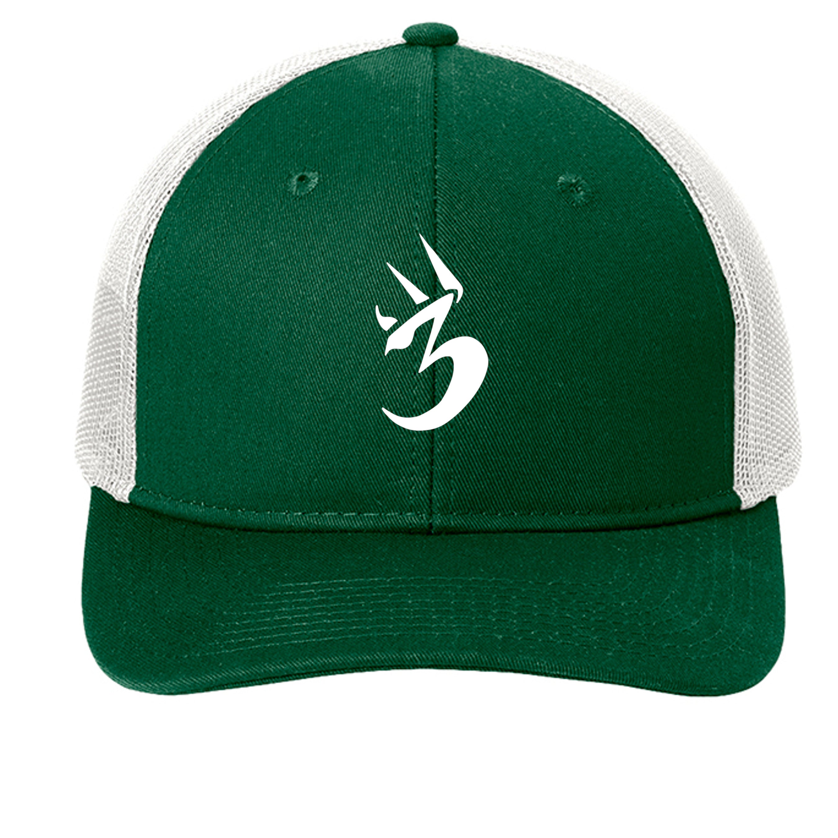 Forest Green/ White - C402 - FRONT