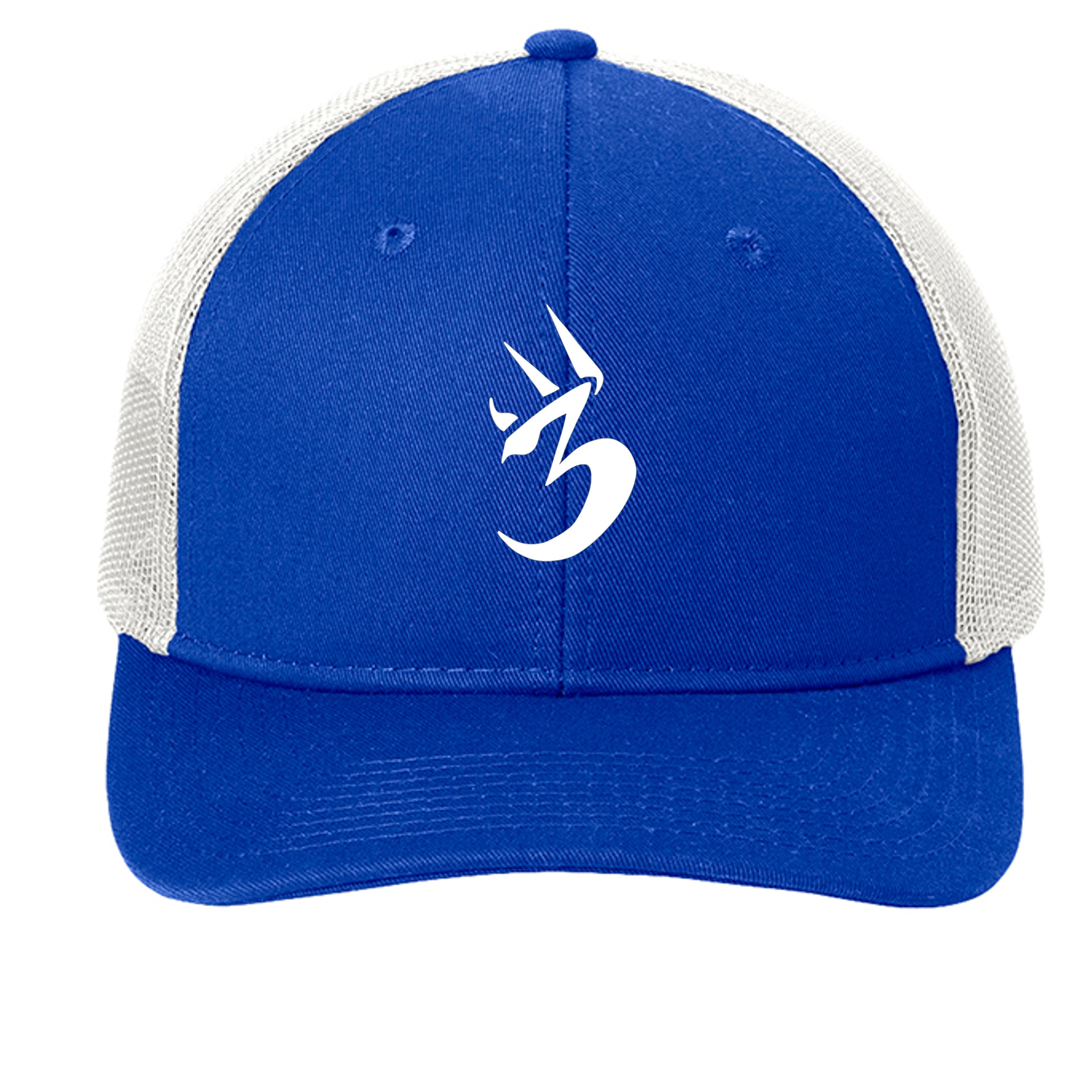 True Royal/ White - C402 - FRONT