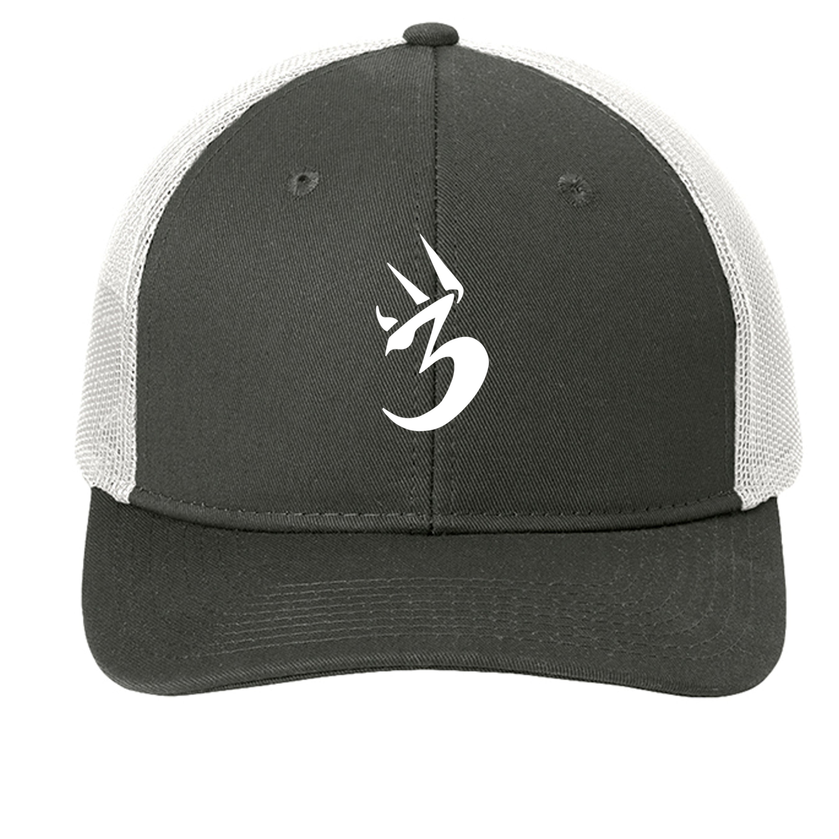 Grey Steel/ White - C402 - FRONT