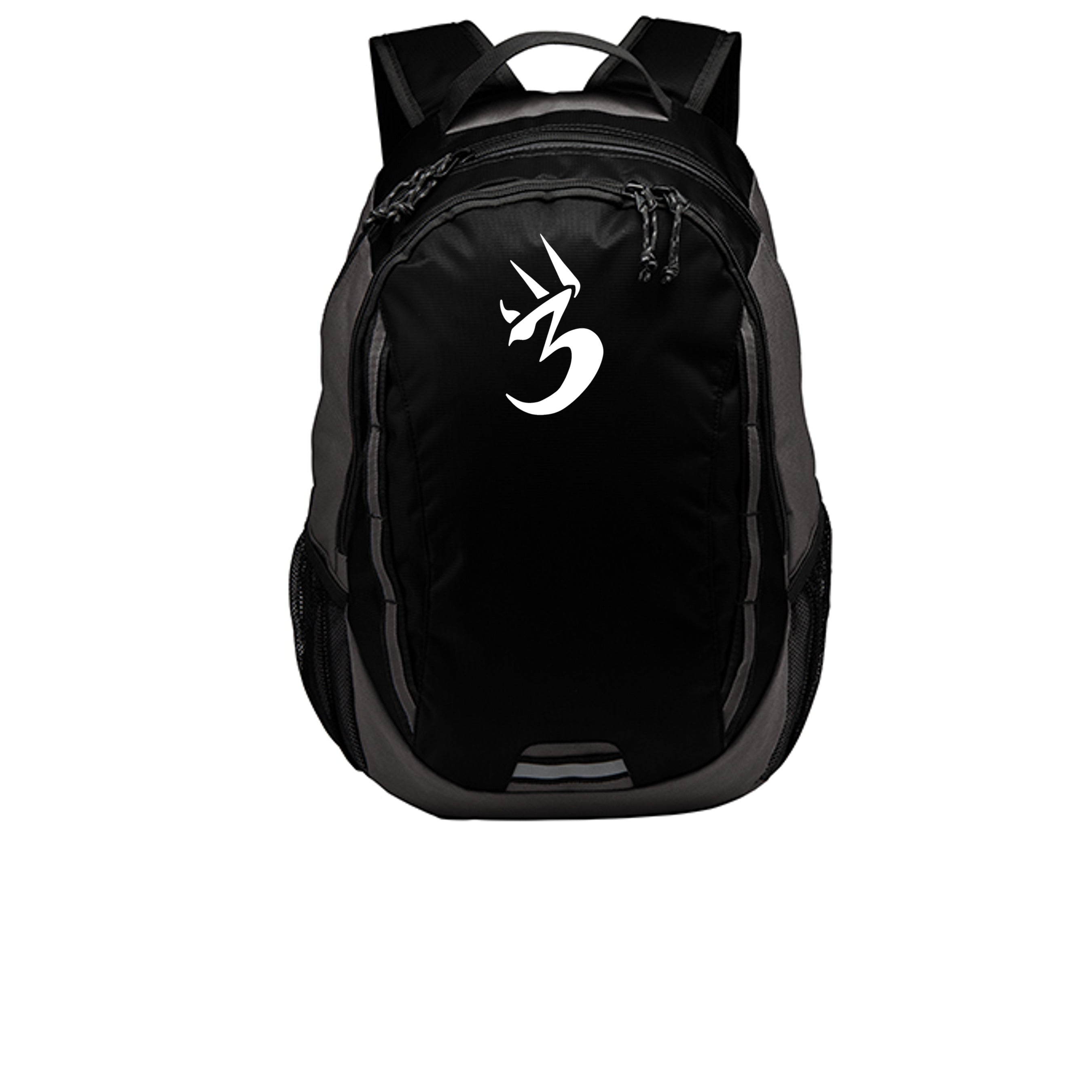 Black/Dk Char - BG208 - FRONT
